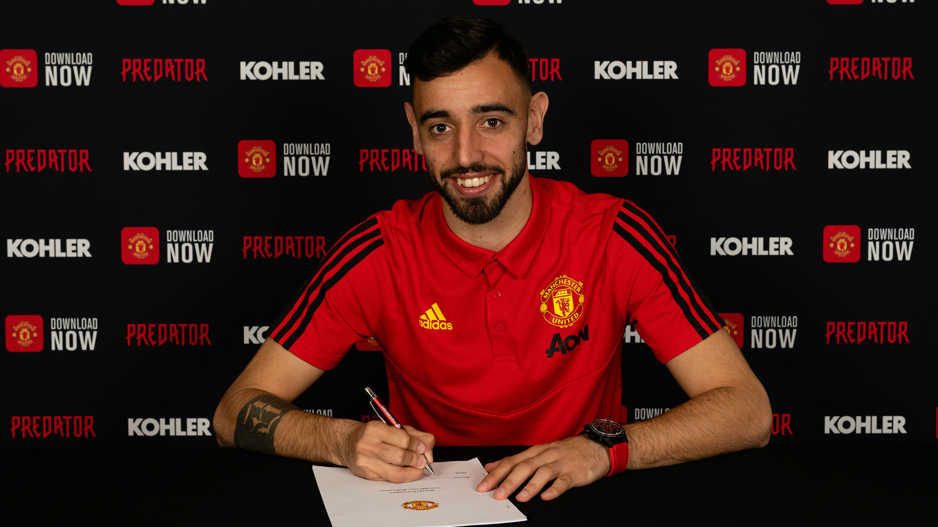 Bruno Fernandes Manchester United 2019-20 Bruno Fernandes Manchester United 2019-20