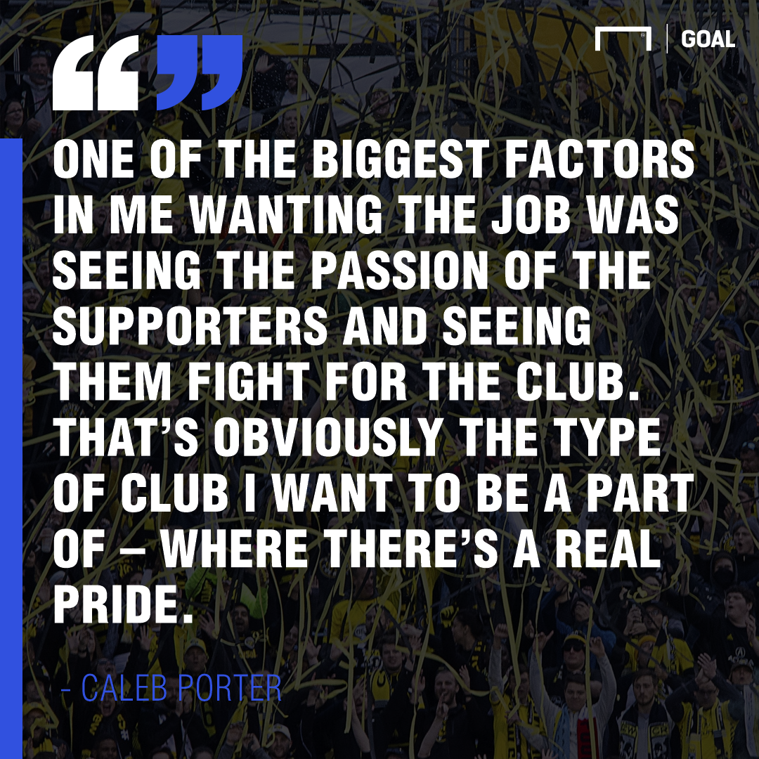 Caleb Porter on Crew supporters Caleb Porter on Crew supporters