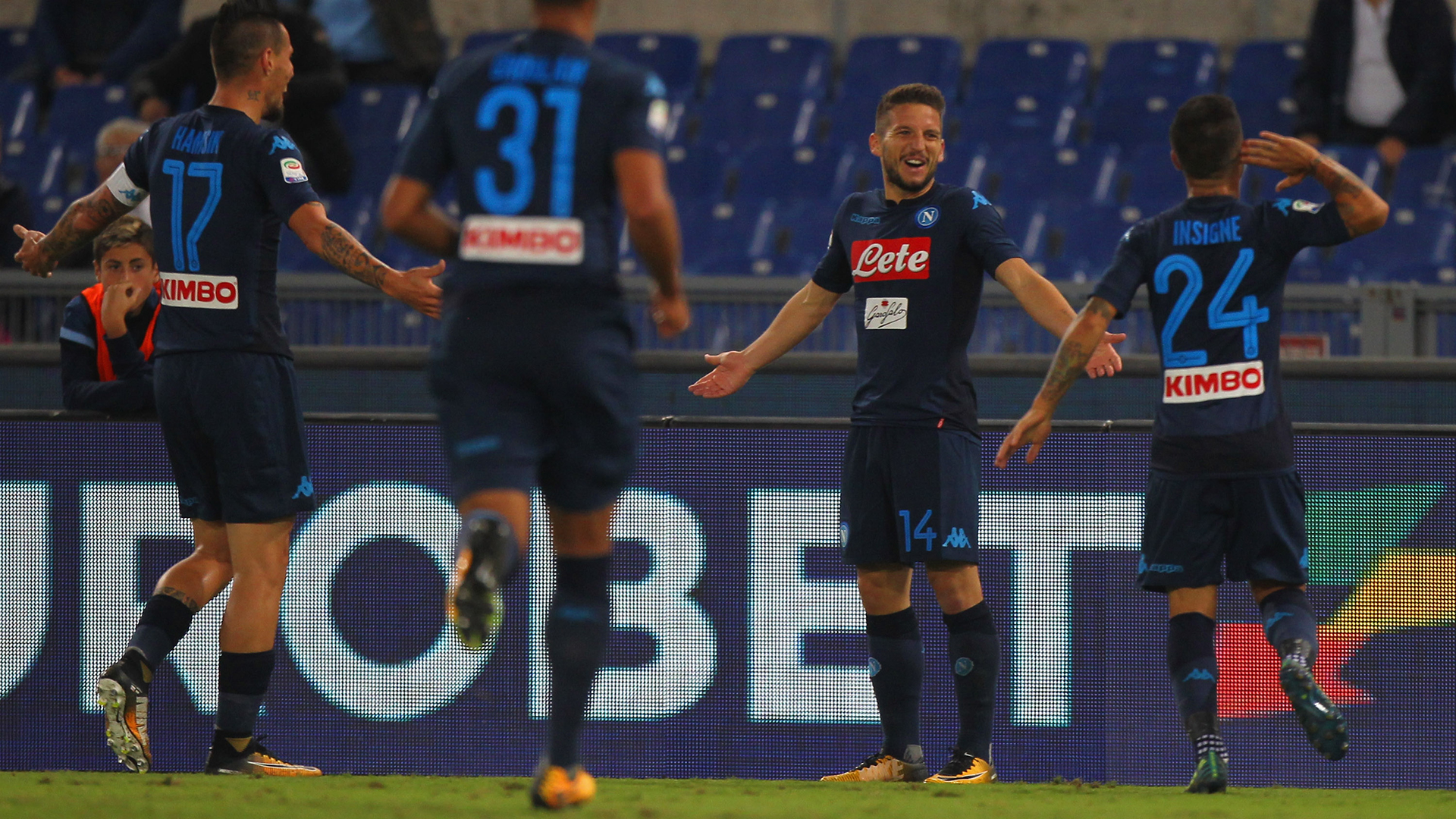 Dries Mertens Napoli Lazio Dries Mertens Napoli Lazio