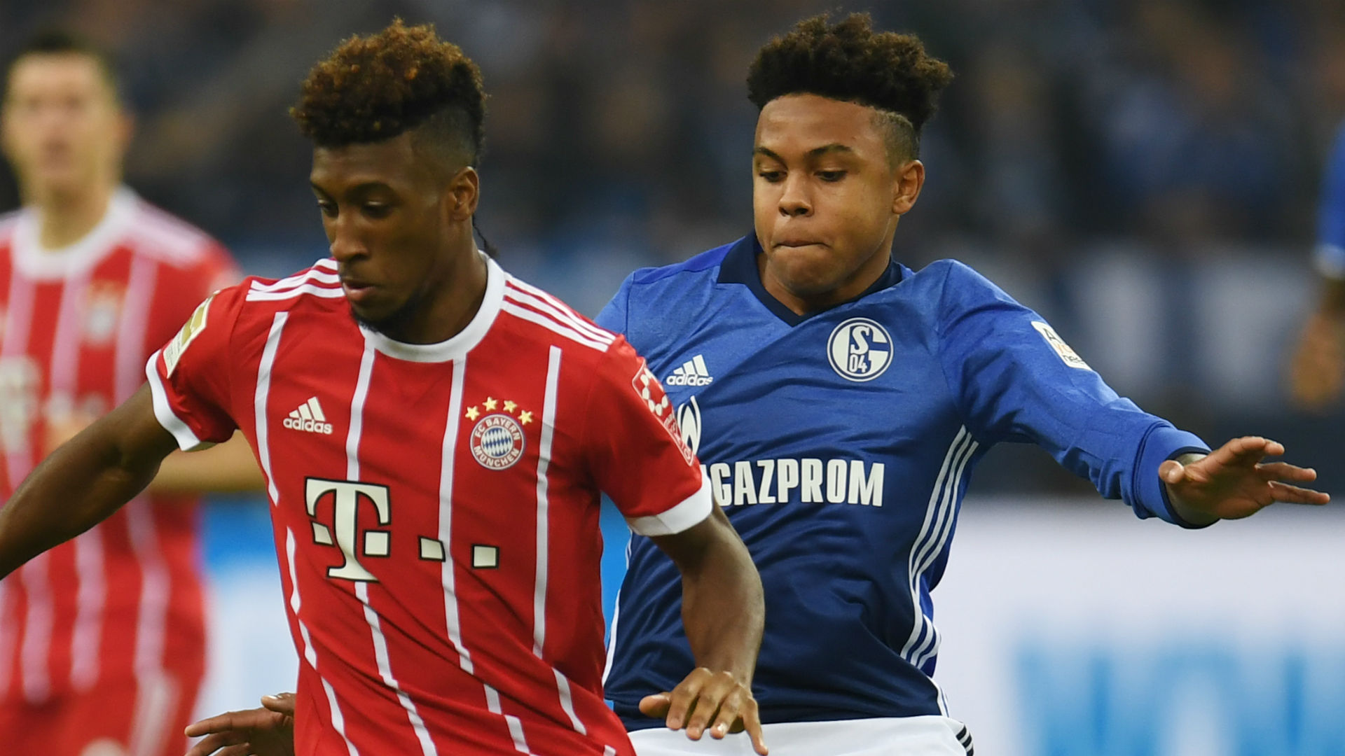 Jerome Boateng Weston McKennie Bayern Munich Schalke Jerome Boateng Weston McKennie Bayern Munich Schalke