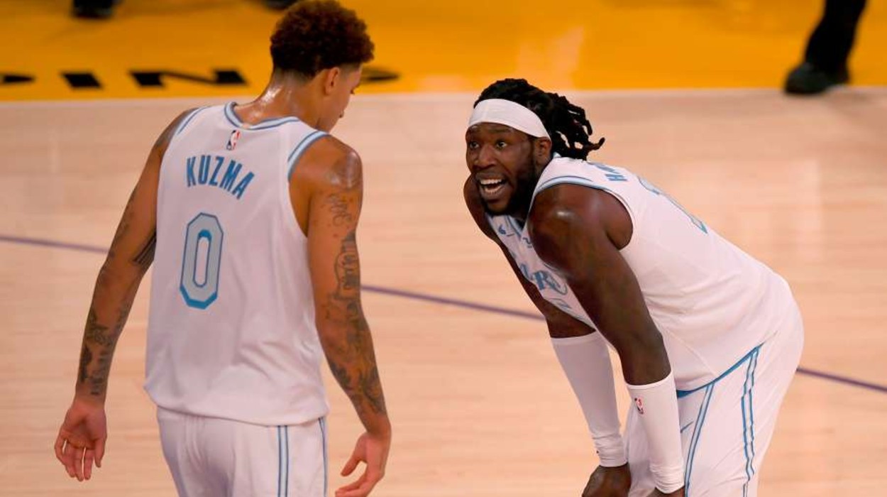 Los Angeles Lakers Kyle Kuzma Montrezl Harrell