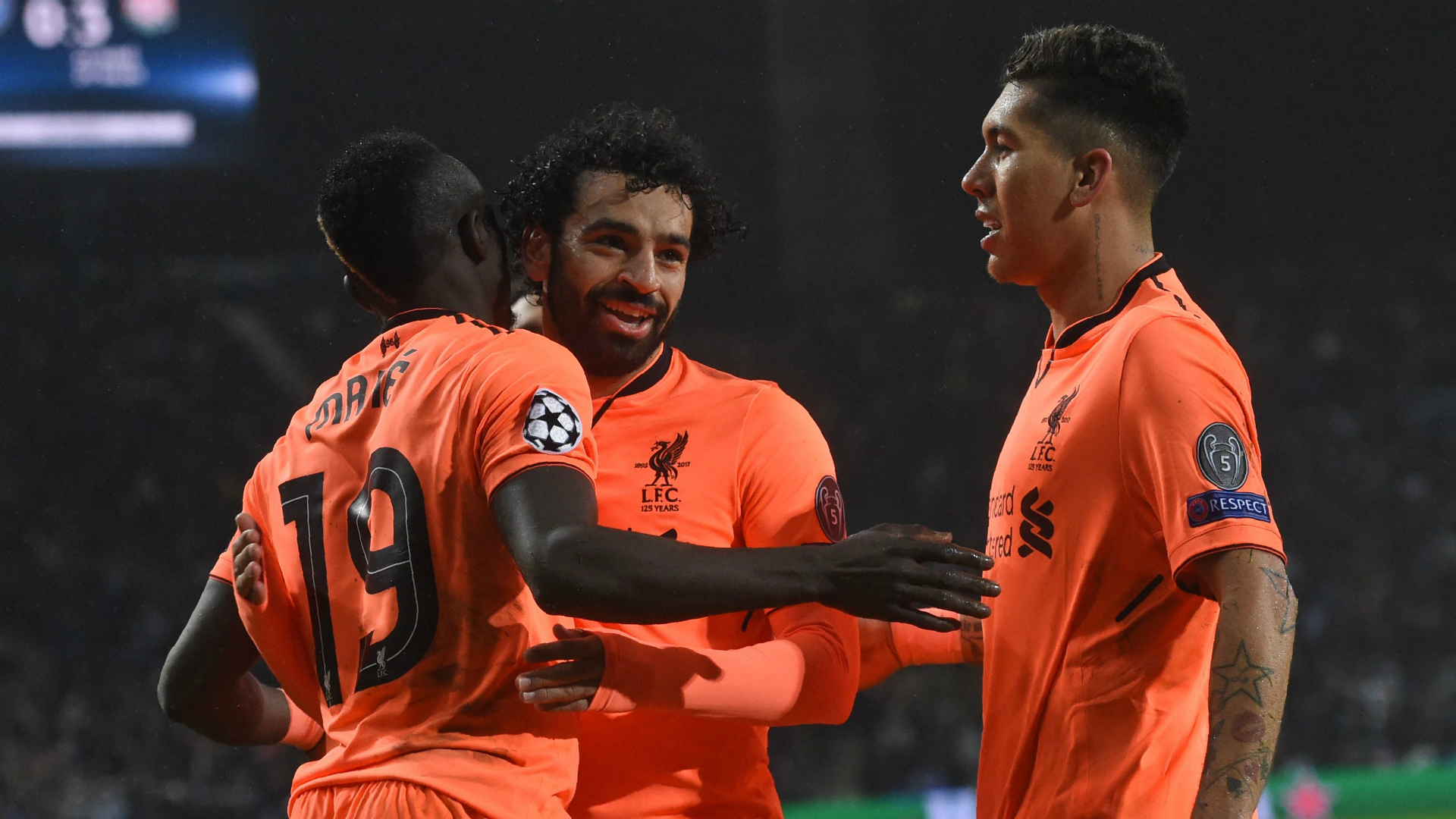 Mane Firmimno Salah Liverpool Mane Firmimno Salah Liverpool