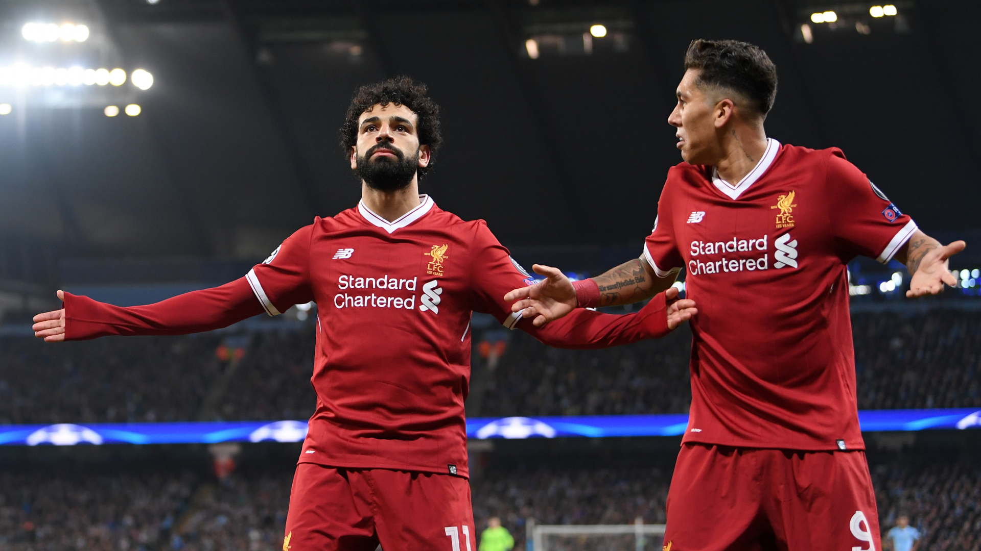 Mohamed Salah Roberto Firmino Liverpool City Mohamed Salah Roberto Firmino Liverpool City
