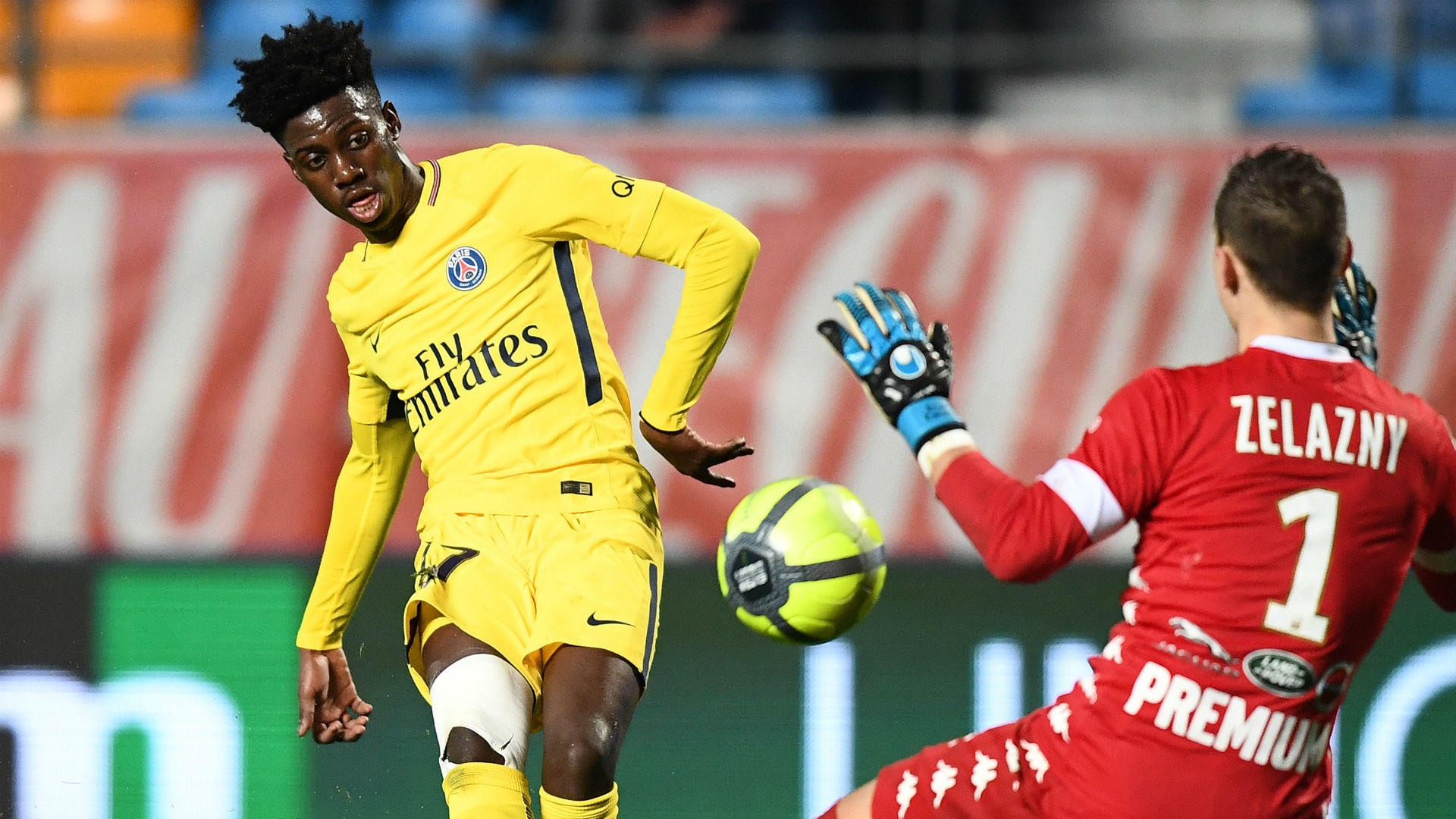 Timothy Weah PSG Troyes Timothy Weah PSG Troyes