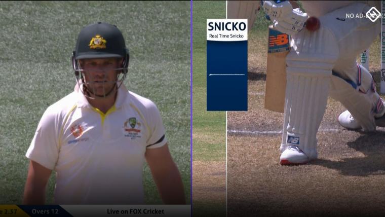 Australia v India: Aaron Finch costs himself his wicket by not reviewing his dismissal image