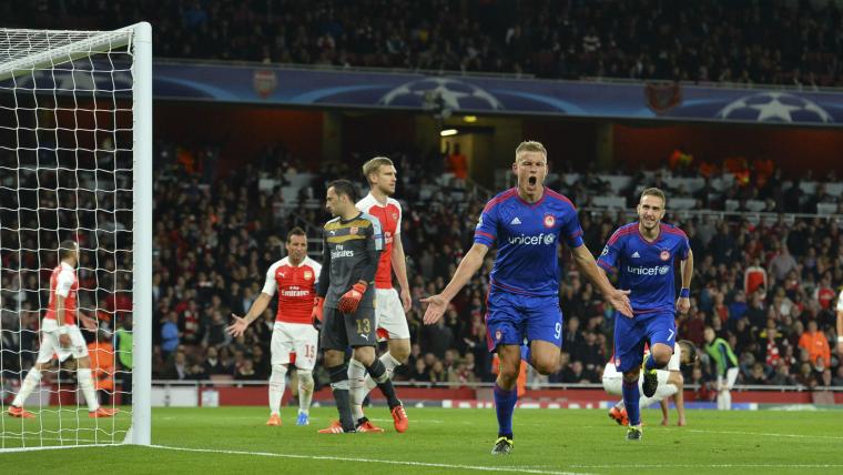 Arsenal beaten at home by Olympiacos image