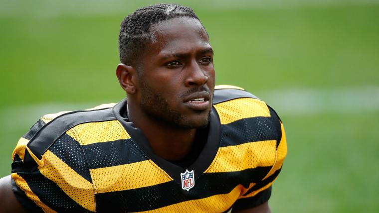 NFL threatens to eject Antonio Brown over Muhammad Ali cleats image