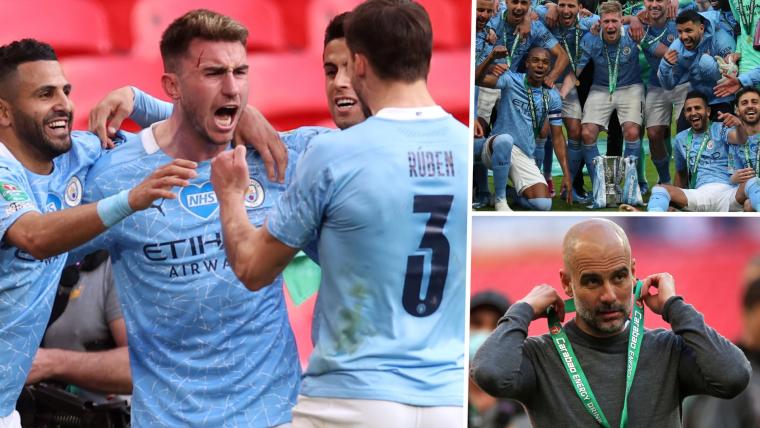 Man City make Carabao Cup history after edging Tottenham in final image