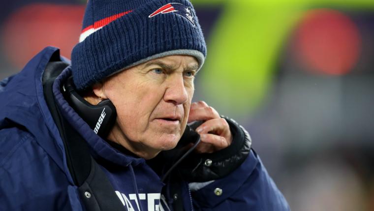 Bill Belichick's reaction to Patriots being eliminated from NFL playoff race image