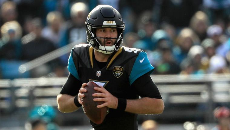 Jaguars bench Blake Bortles image