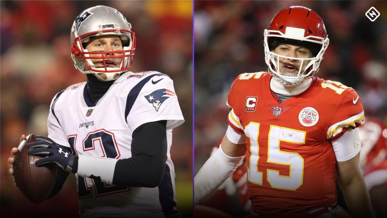 Tom Brady's fall, Patrick Mahomes' rise previewed in AFC championship game image