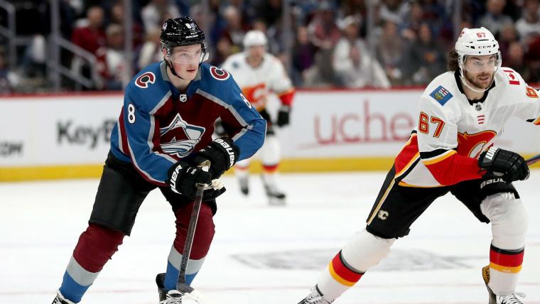 NHL playoffs 2019: Cale Makar notches goal in debut as Avs rout Flames image