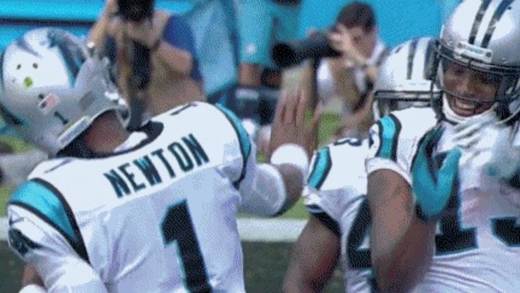 Cam Newton, Panthers have new touchdown dance that happens to be illegal image