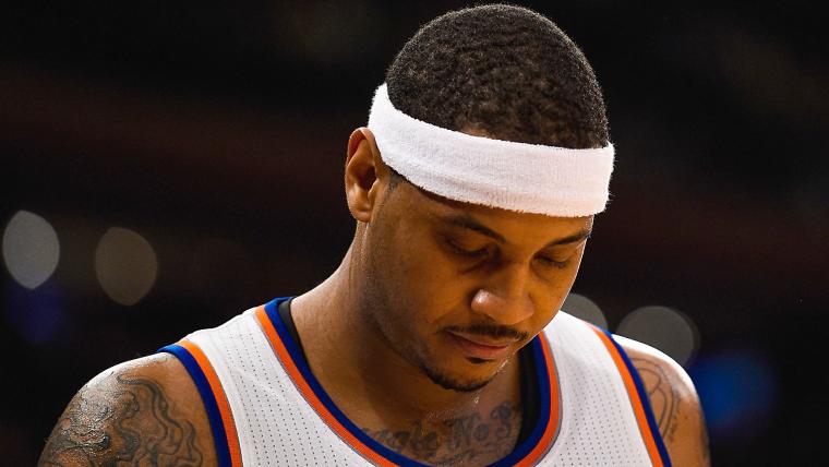 On night 'Melo scores 46, Knicks lose at buzzer image