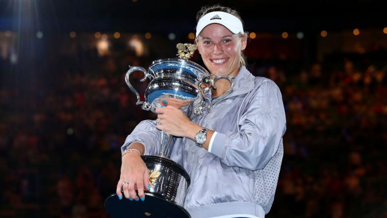 Wozniacki apologetic and elated image