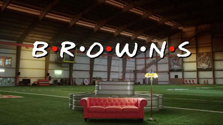 Browns share 'Friends' intro parody featuring Odell Beckham Jr., Jarvis Landry image