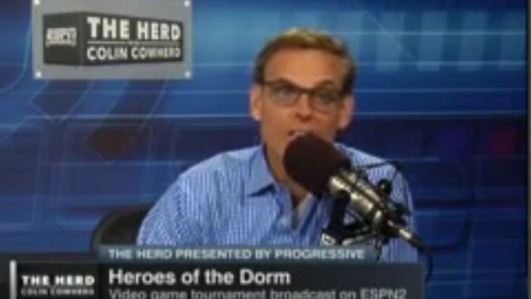 Colin Cowherd rips ESPN for airing video game tournament image