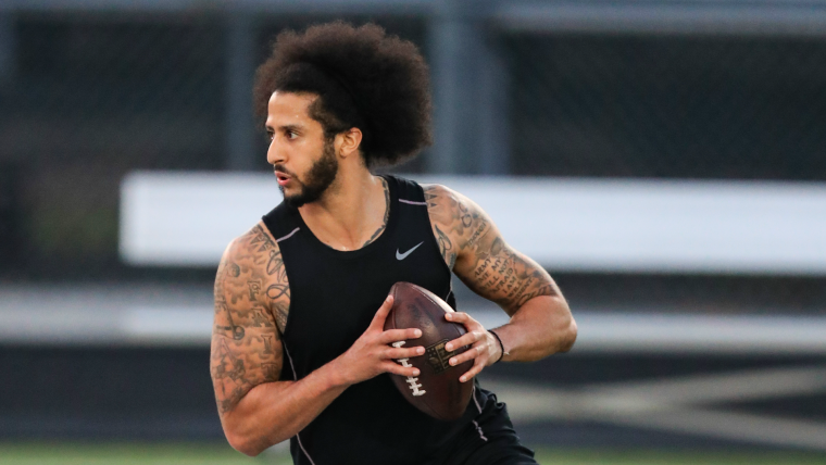 Kaepernick continues training to make return to NFL image