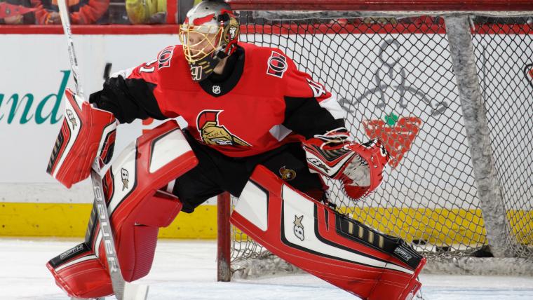 Senators' Craig Anderson pays homage to former GM Bryan Murray with mask design image