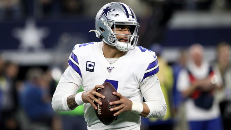 Cowboys' Dak Prescott signs franchise tender image