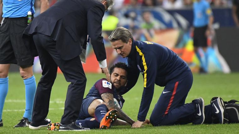 Dani Alves in World Cup injury scare image