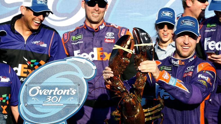 NASCAR at New Hampshire: Denny Hamlin wins Overton's 301 image