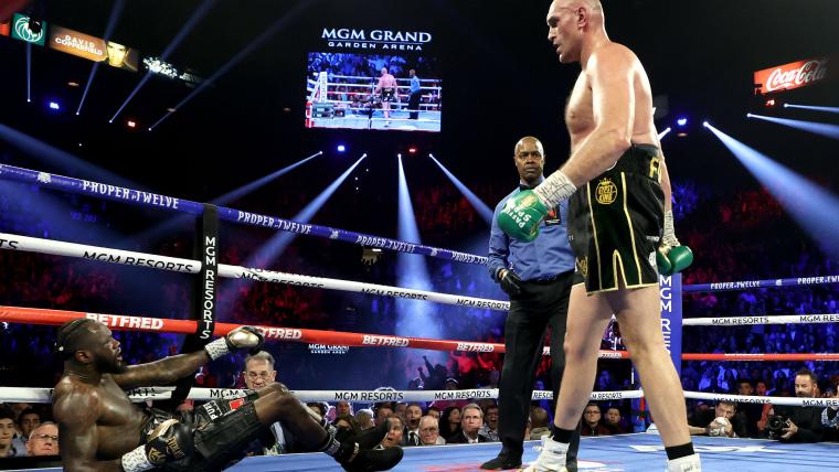 Deontay Wilder trainer caught out by towel throw but  expects third Fury fight image