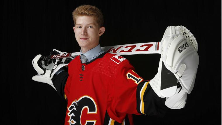 World Juniors 2020: Calgary Flames, USA Hockey netminder Dustin Wolf making a name for himself image