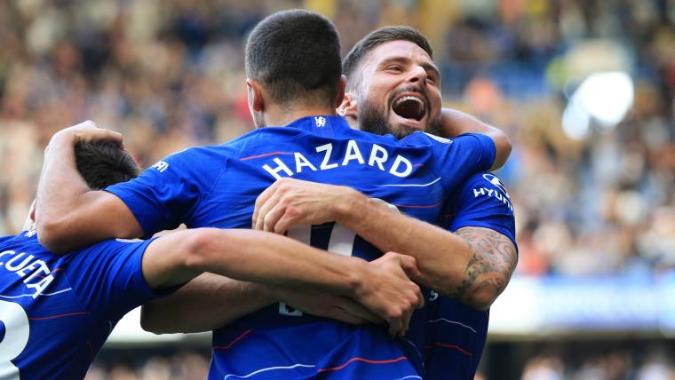 Hazard: Giroud world's best target man image