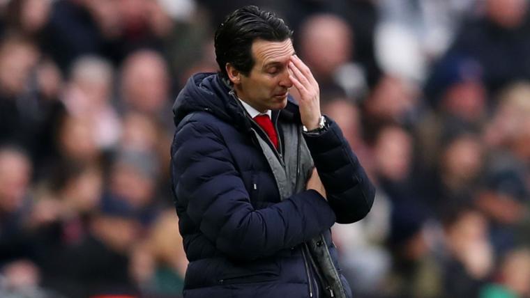 Arsenal's away form a concern, admits Emery image