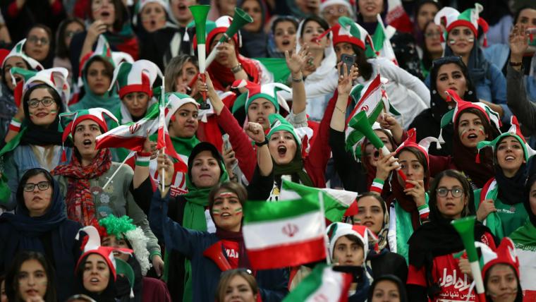 Women watch Iran play for first time image