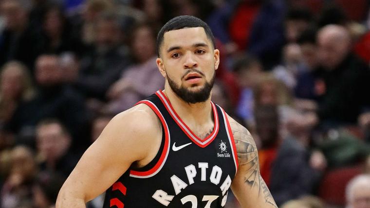 VanVleet aims shot at Nets image