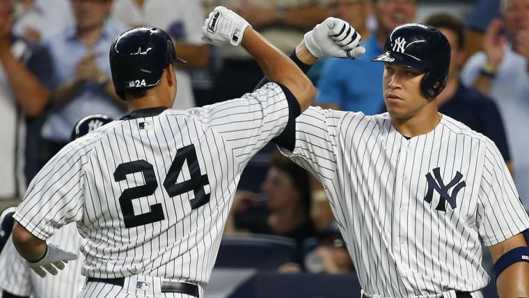 Aaron Judge is a great slugger — but is Gary Sanchez on his level? image