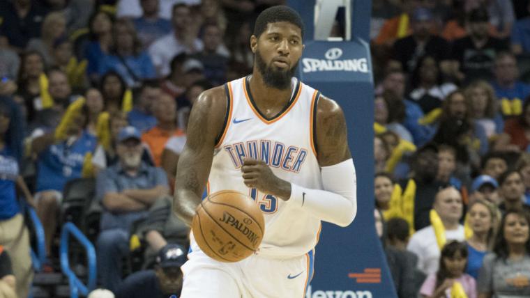 Paul George sidelined up to 8 weeks following knee procedure image