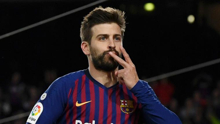 Pique: I'm playing better for Barca since Spain retirement image