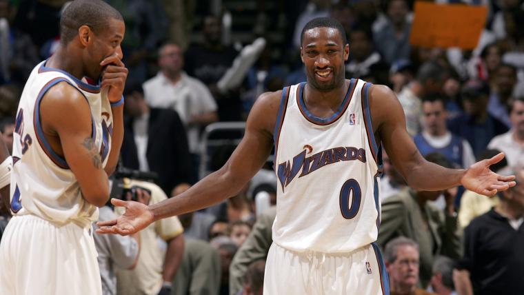 Gilbert Arenas explains how a homeless man helped him win $300,000 lottery image