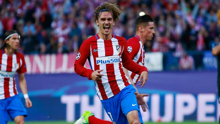 Griezmann shows off NBA impressions image