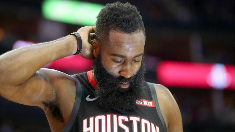 James Harden to miss next two games due to left hamstring strain image