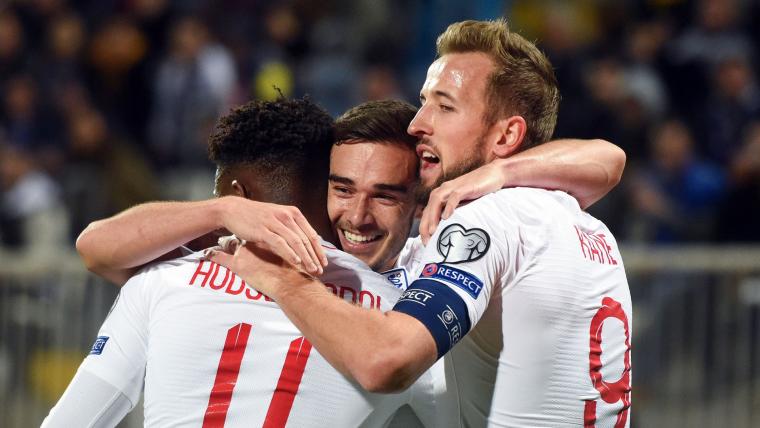 England score most goals in over a century in historic 2019 image