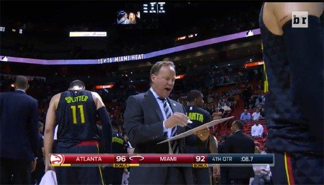 Video: Coach draws up play, team walks away image