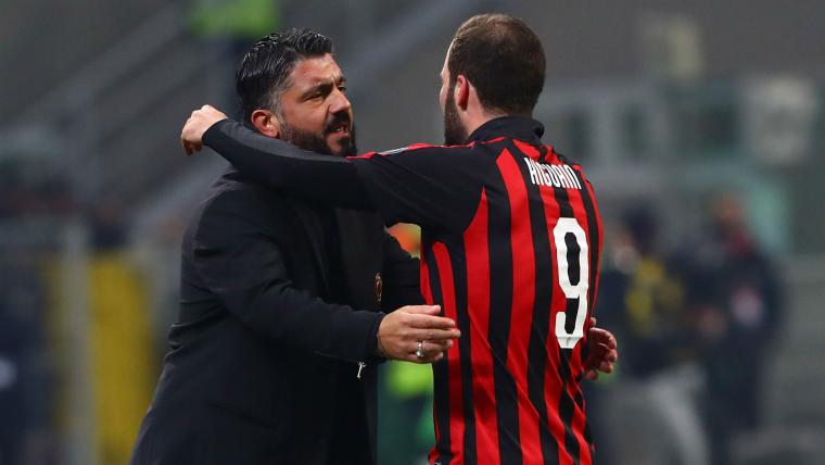 'He's in the past' - Gattuso moving on from Higuain image