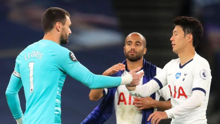 'Annoyed' Lloris explains half-time Son spat image