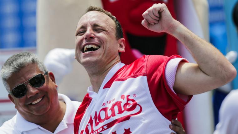 After 11th Nathan's hot dog title, Joey Chestnut hasn't lost appetite for competition image