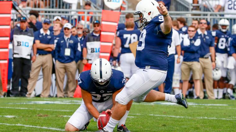 Penn State and Minnesota benches clear after cheap shot on kicker Joey Julius image