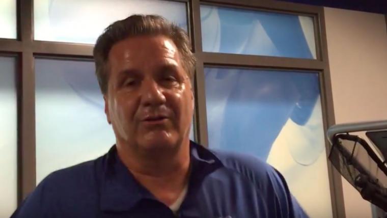 John Calipari says he needs to get in shape because he doesn't have a coach next year image