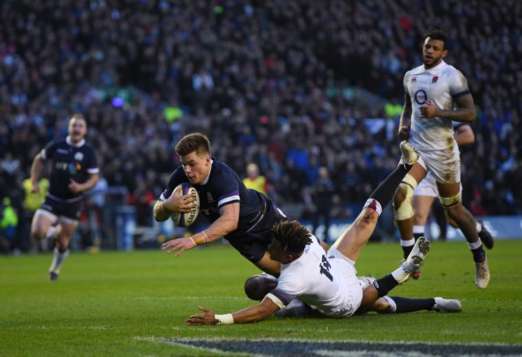 Russell stars in Scotland win image