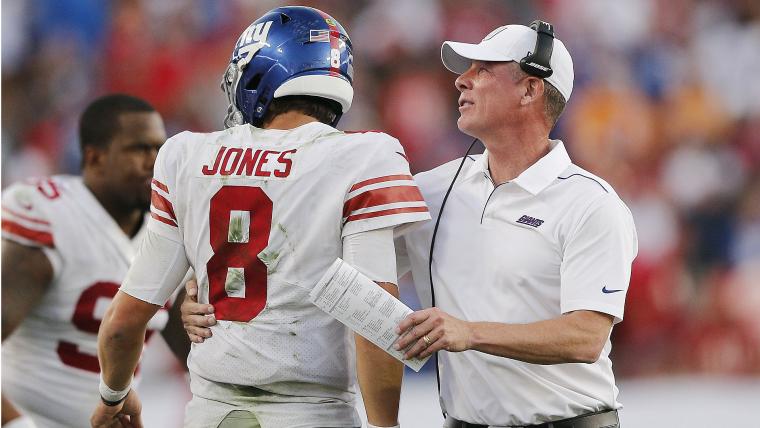 Giants' Shurmur on Daniel Jones image