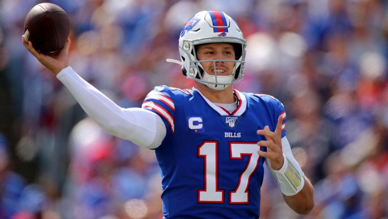 Bills QB Josh Allen cleared to play image