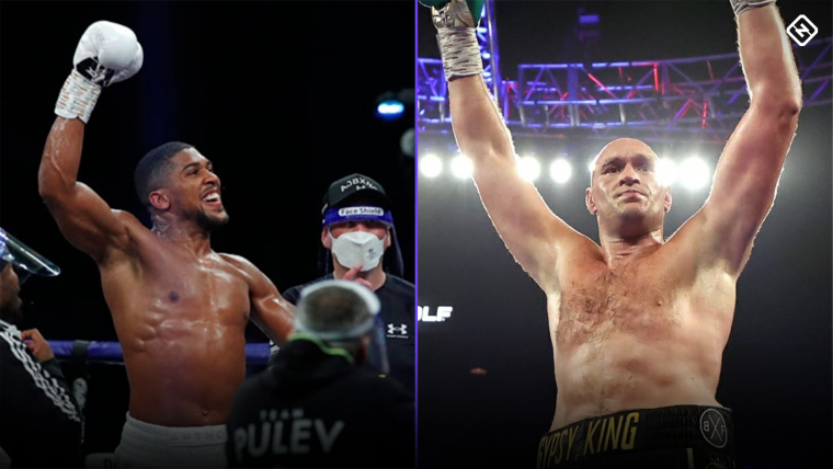 Would Anthony Joshua beat Tyson Fury? All-British heavyweight showdown regains momentum after Ngannou KO image