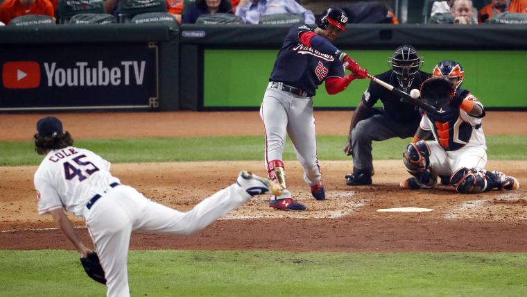 Nats coach guaranteed Soto homer image